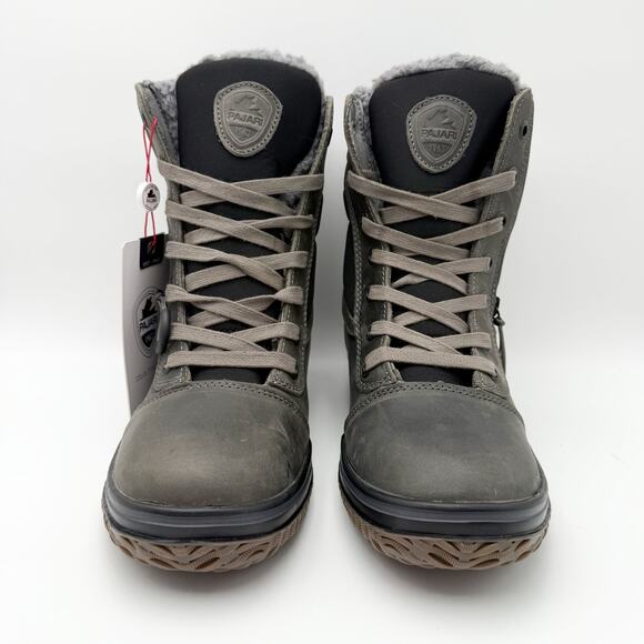 Pajar Mens Canada Trooper 3.0 Ankle Boots EU 40 US 7 Grey Black Waterproof NIB main image 6